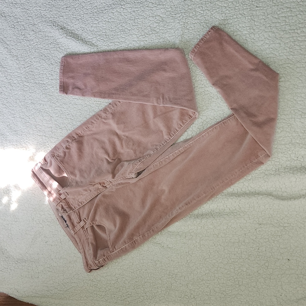 American Eagle velvet high rise jeggings